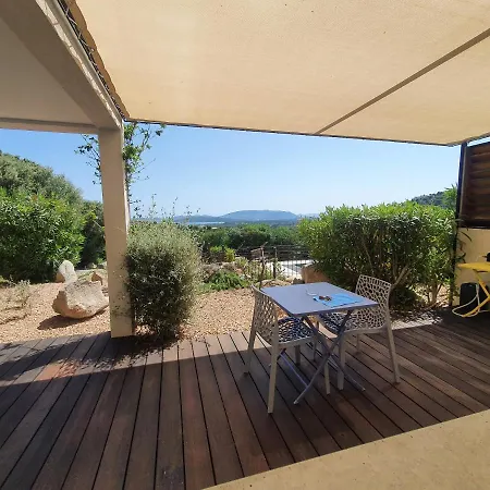 Tres Belle Vue Et Piscine Chauffee - Baccalocation Lägenhet