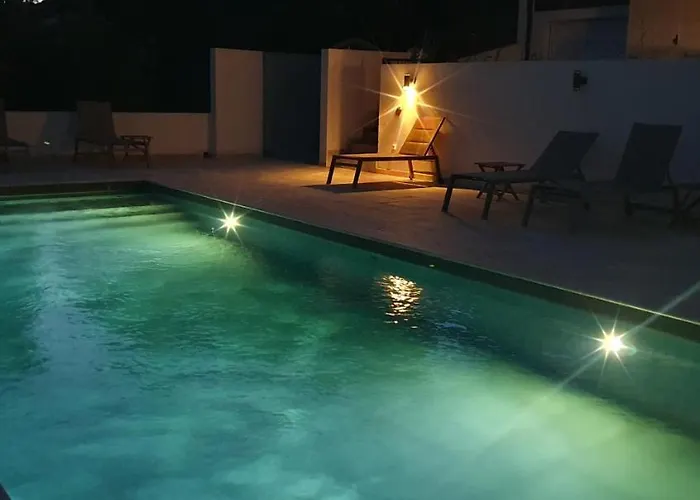 Tres Belle Vue Et Piscine Chauffee - Baccalocation Apartment