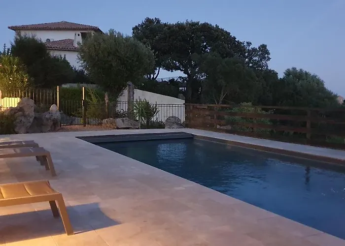 Tres Belle Vue Et Piscine Chauffee - Baccalocation Porto-Vecchio (Corsica)