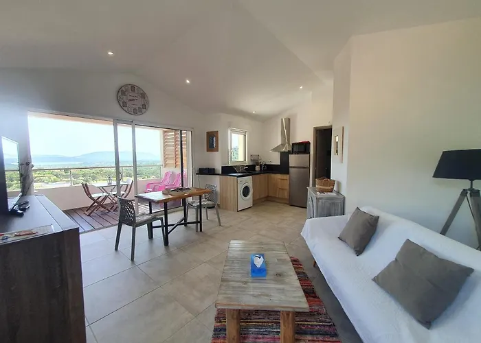 Apartment Tres Belle Vue Et Piscine Chauffee - Baccalocation *
