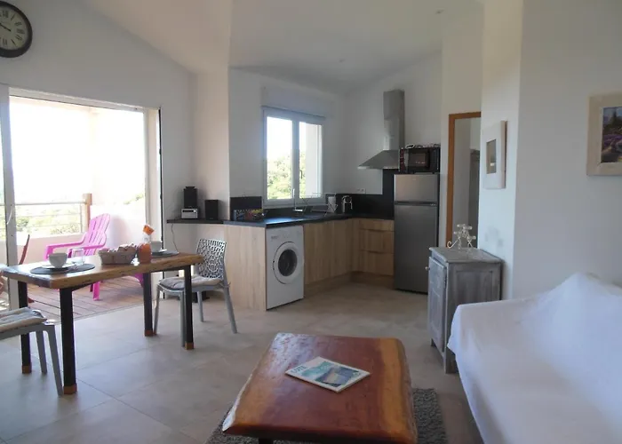 Apartment Tres Belle Vue Et Piscine Chauffee - Baccalocation