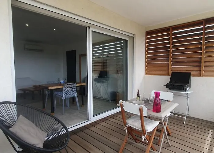 شقة Tres Belle Vue Et Piscine Chauffee - Baccalocation *