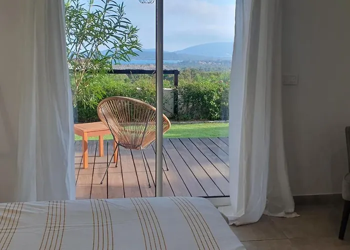Lägenhet Tres Belle Vue Et Piscine Chauffee - Baccalocation